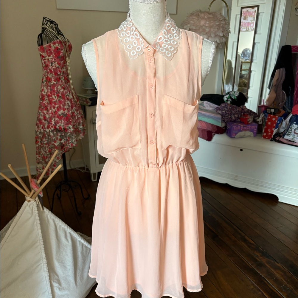 H&M Peach Dress